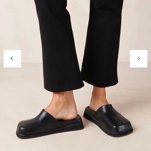 ALOHAS Whiz - Black Leather Mules -Eu 38/ US 8 - Gently use, great condition
